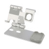 Підставка для телефону багатофункціональна 3-в-1 VHG A41 Universal Phone Stand Silver